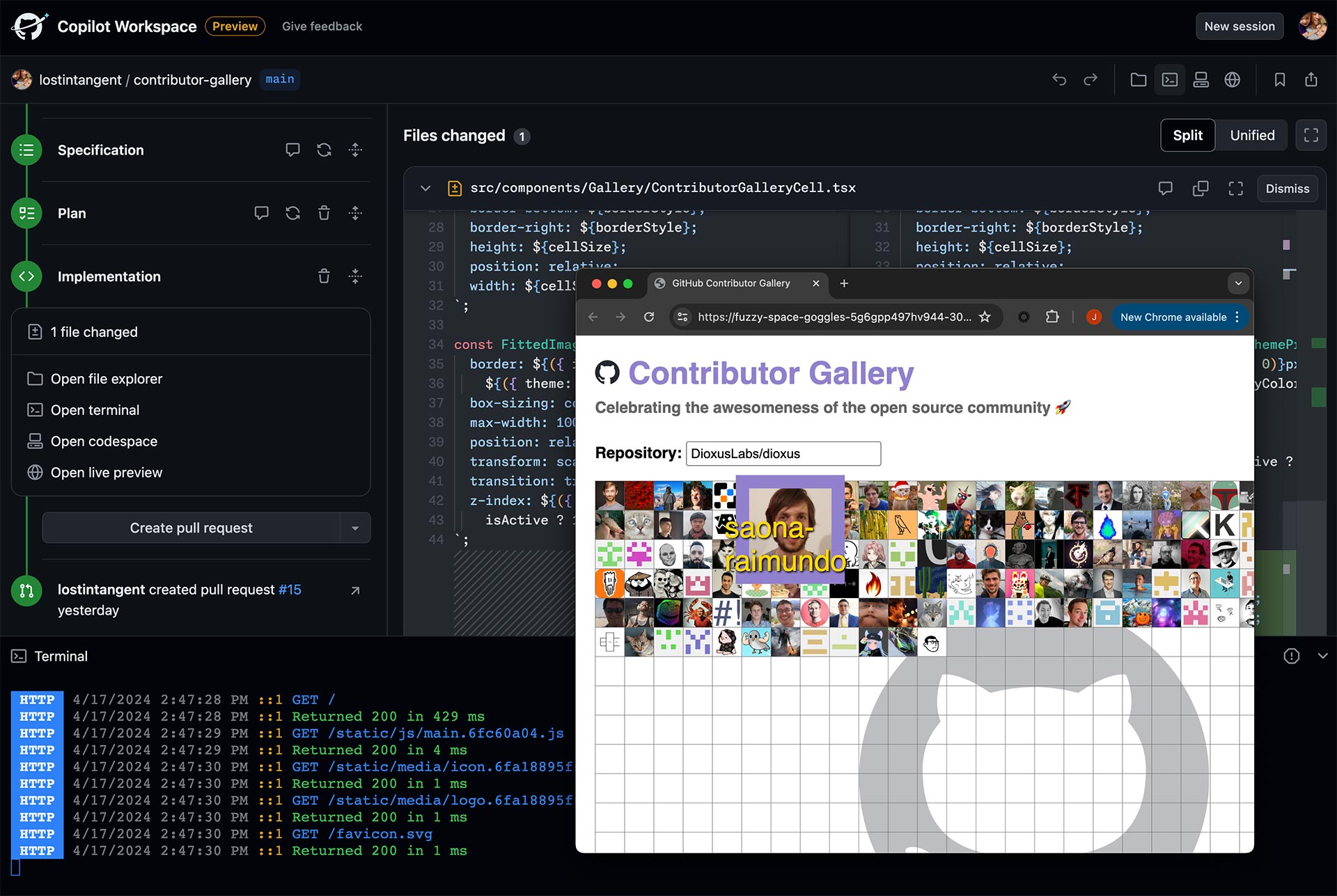 GitHub previews Copilot Workspace, an AI developer environment to turn ideas into software